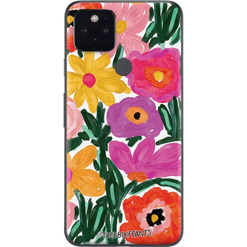 Bouffants and Broken Hearts Painterly Garden Google Pixel 5 Skin
